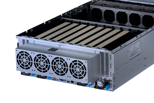 Сервер с графическими ускорителями YADRO G4208P G3 для машинного обучения