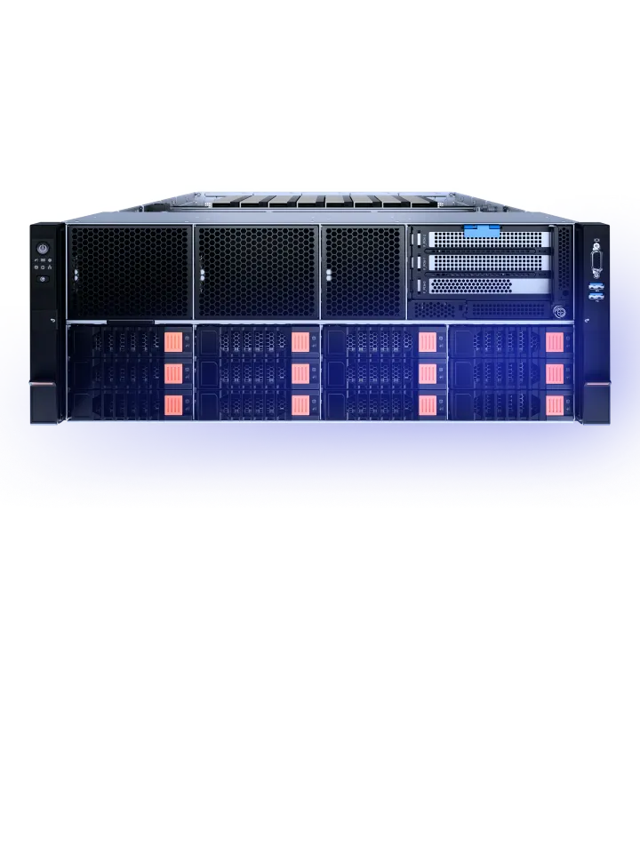 Высокопроизводительный ИИ-сервер YADRO G4208P G3